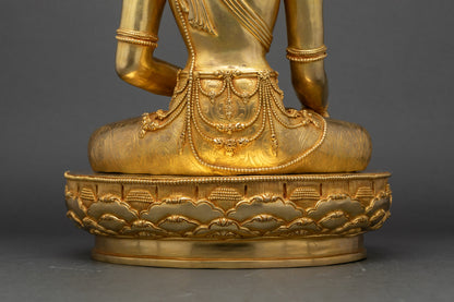 Buddha Mitrugpa Statue | Handicrafted Tibetan Buddhist Sculpture