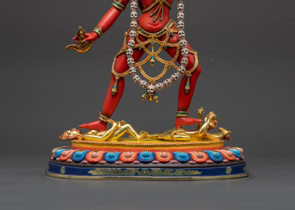 Statue of Dakini Vajrayogini | Handcrafted Tantric Deity Artwork