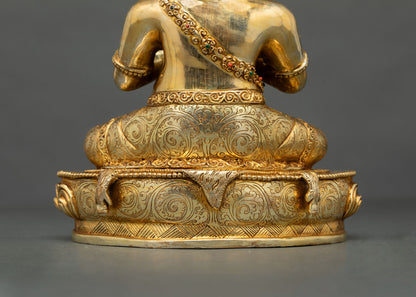 Virupa Statue | Sacred Tibetan Buddhist Mahasiddha Art