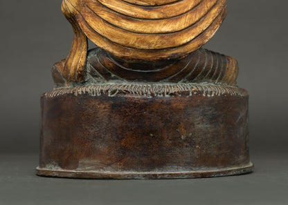 Fasting Buddha Statue