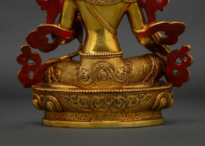 Green Tara Statue
