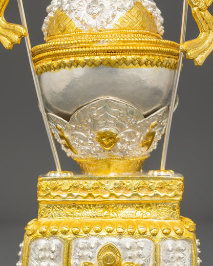 Handcrafted Himalayan Kapala for Spiritual Practice