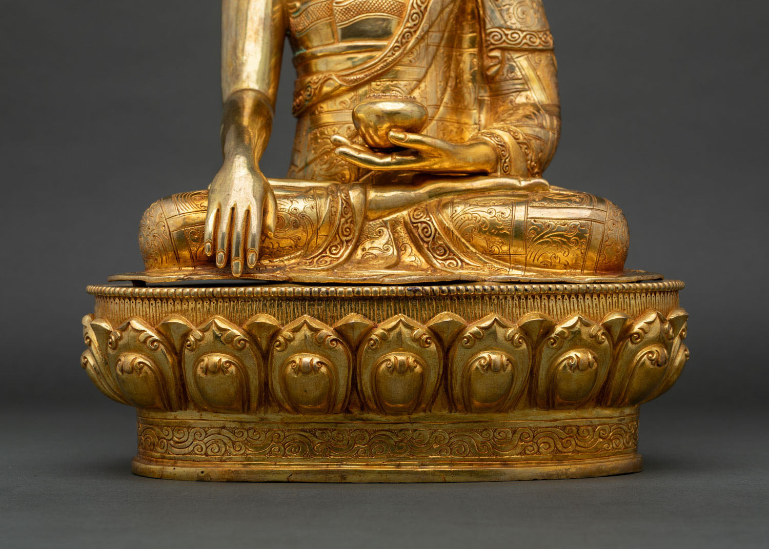 Buddha Shakyamuni Statue | Traditional Lost Wax Copper Art