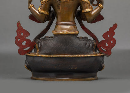 Buddhist Deity Chenrezig Statue- A Symbol of Loving-Kindness