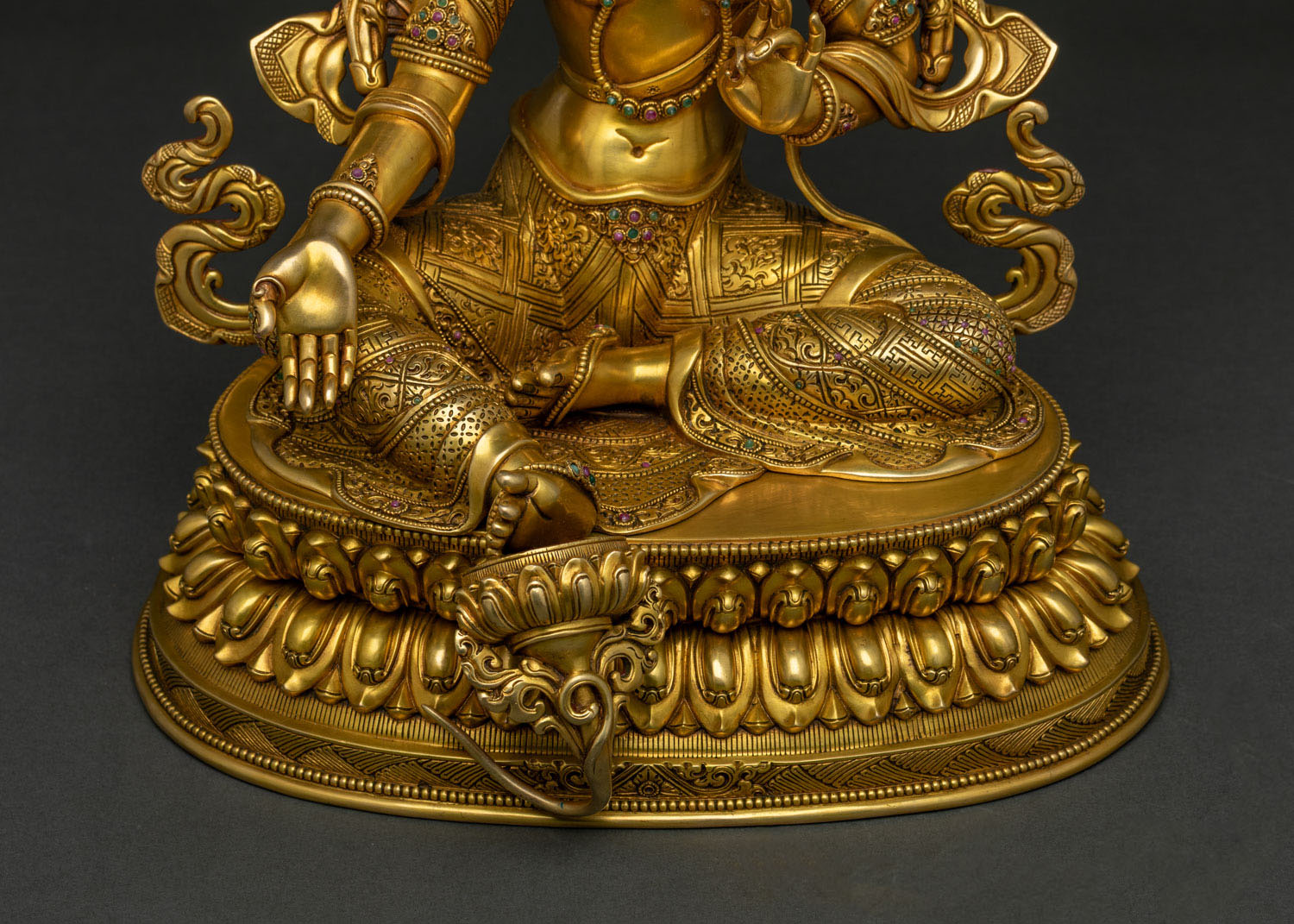 Green Tara Statue