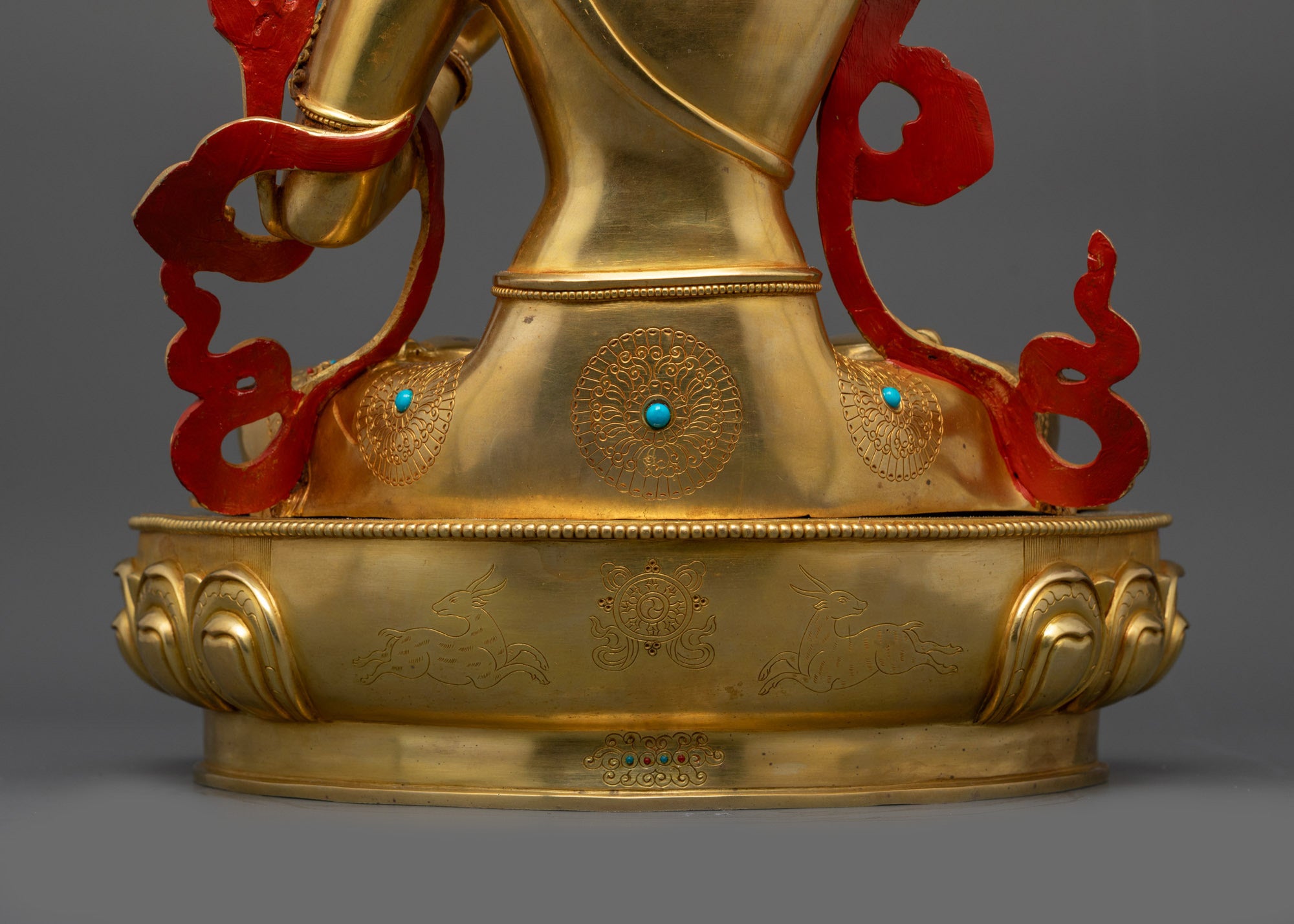 Authentic Manjushri Statue from Nepal | Symbol of Wisdom and Compassion