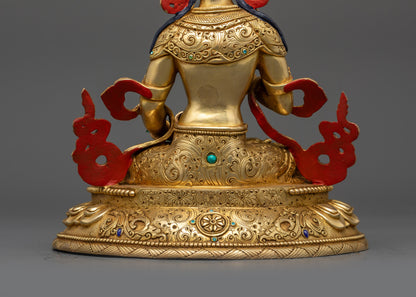 Vajrasattva Statue | Spiritual Buddhist Sculpture for Meditation Space