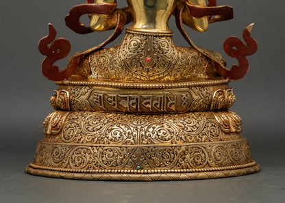 Manjushree Statue | Traditional Newari Craftsmanship