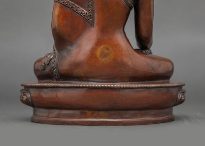 Traditional Shakyamuni Buddha Statue from Nepal