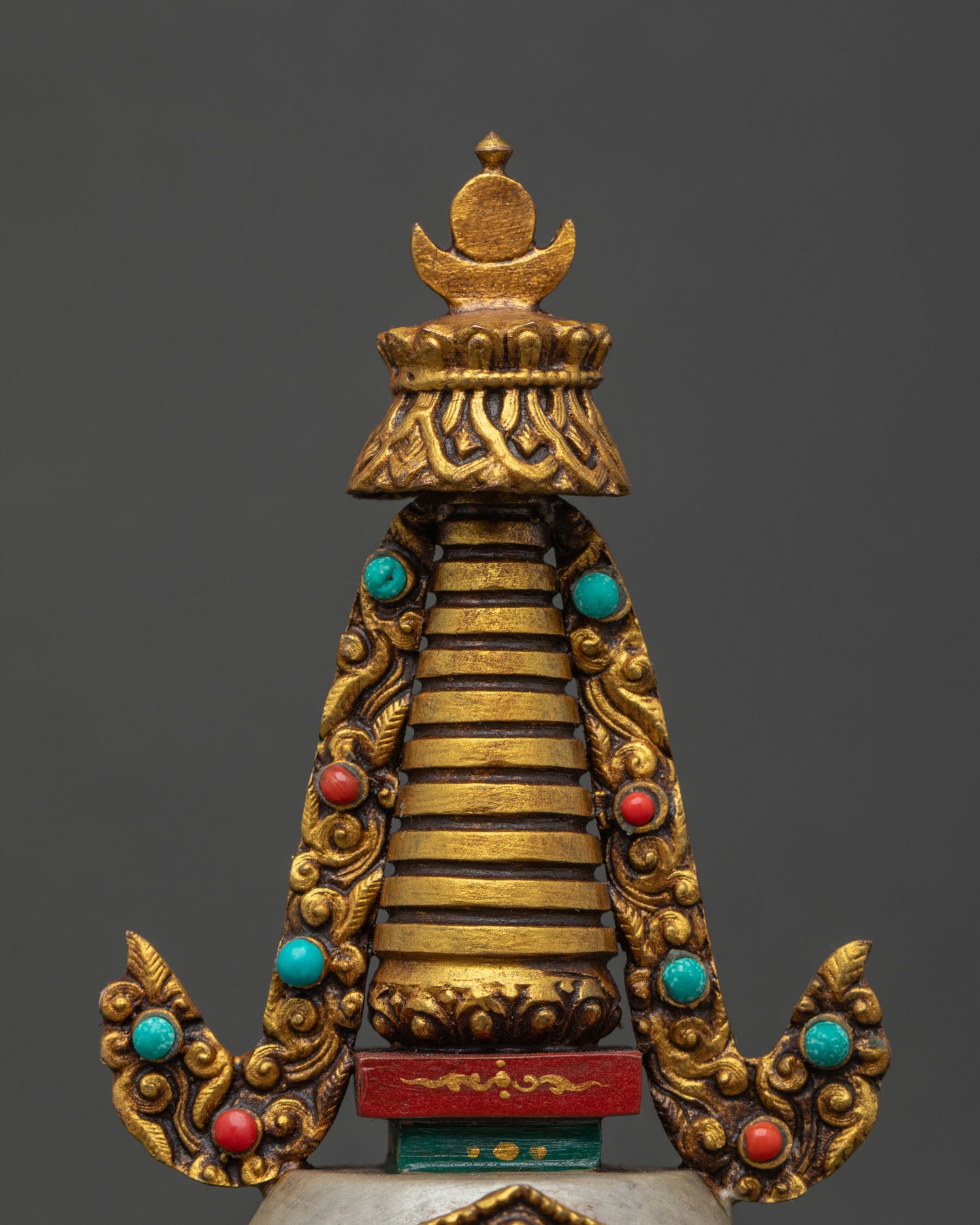 Traditional Stupa for Buddhist Meditation Spaces