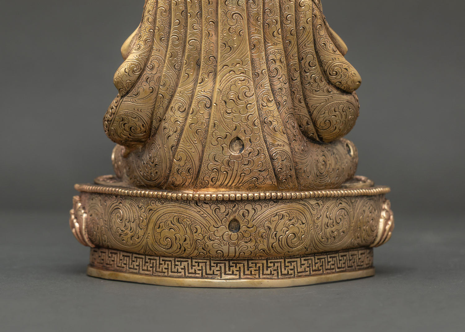 Tsokye Dorje Statue – Pure Copper Handmade Tibetan Sculpture