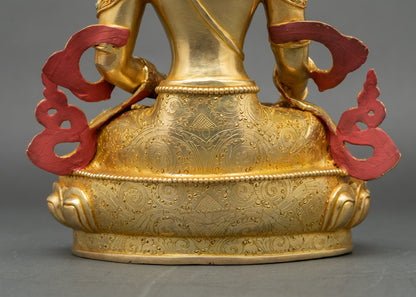 Mitrugpa Buddha Copper Statue | Tibetan Buddhist Home Decor