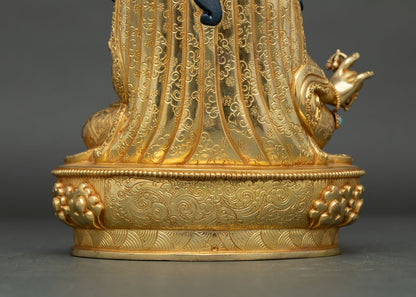 Handcrafted Guru Rinpoche Copper Statue | The Precious Master