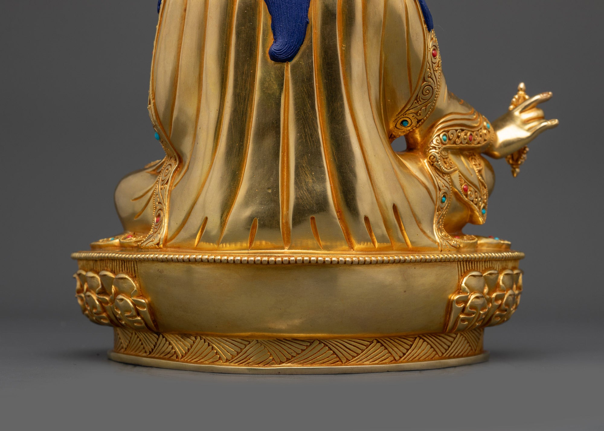 Premium Guru Padmasambhava Statue | Himalayan Buddhist Deity Sculpture