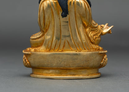 Guru Rinpoche Copper Statue | Spiritual Master of Tibetan Buddhism