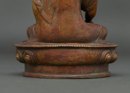 Antique Shakyamuni Buddha Statue | Himalayan Buddhist Art