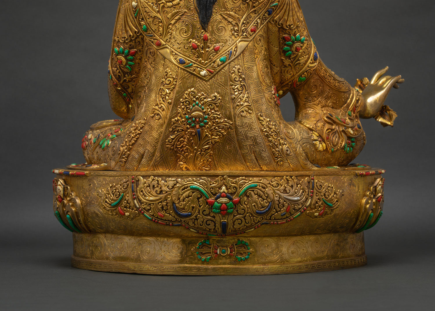 Life-Size Guru Rinpoche Statue | Embodiment of Tantric Enlightenment