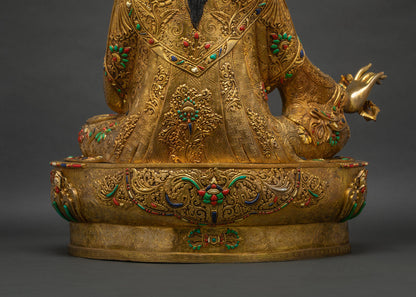 Life-Size Guru Rinpoche Statue | Embodiment of Tantric Enlightenment