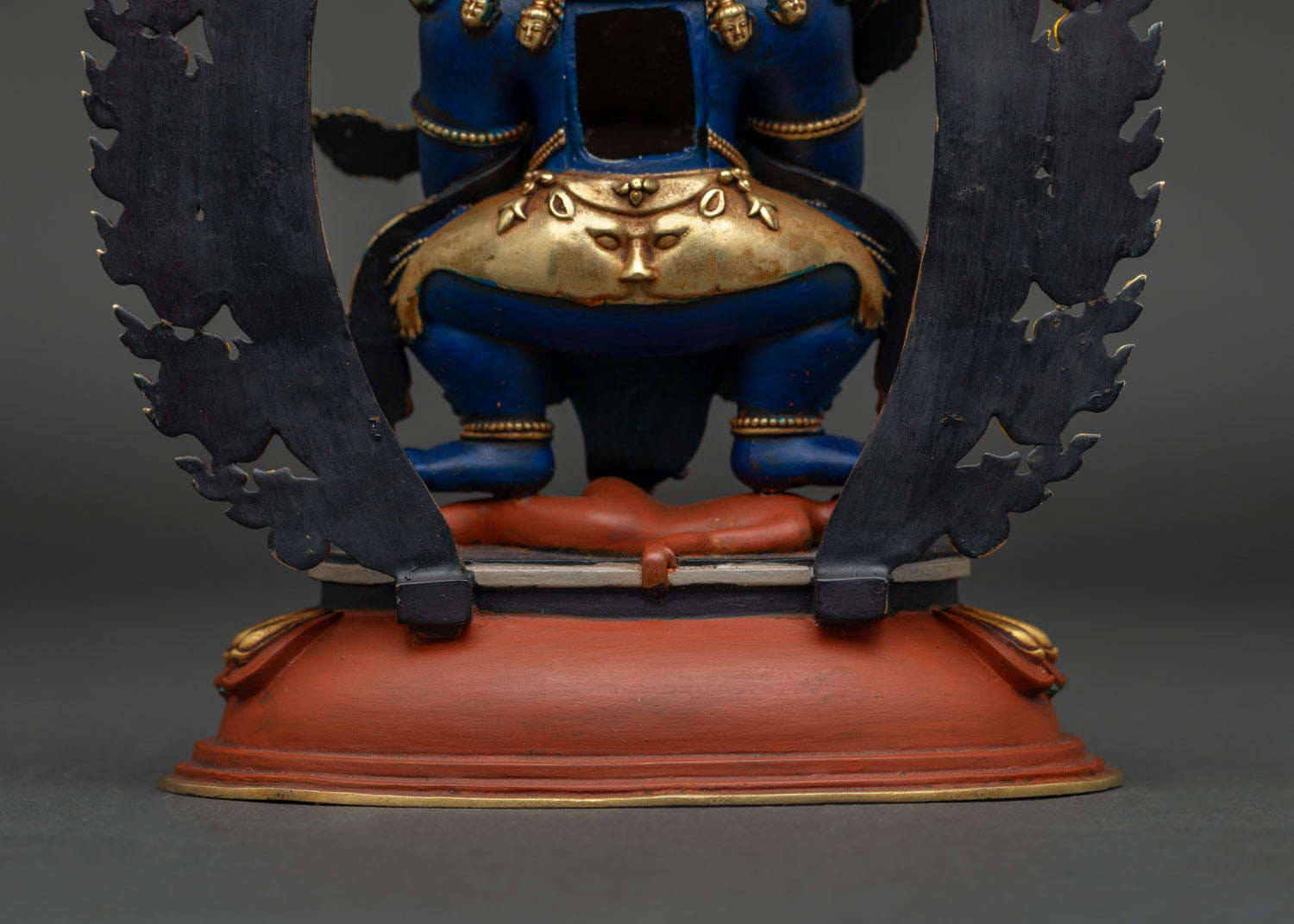 Premium Sakya Mahakala Statue – Powerful Buddhist Protector from Nepal