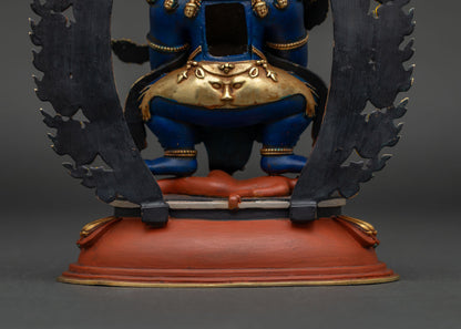 Premium Sakya Mahakala Statue – Powerful Buddhist Protector from Nepal