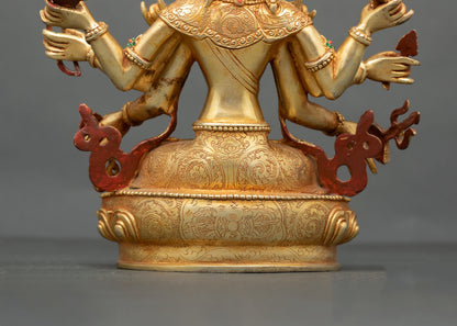 Dhoja Devi Statue | Buddhist Goddess of Victory and Protection