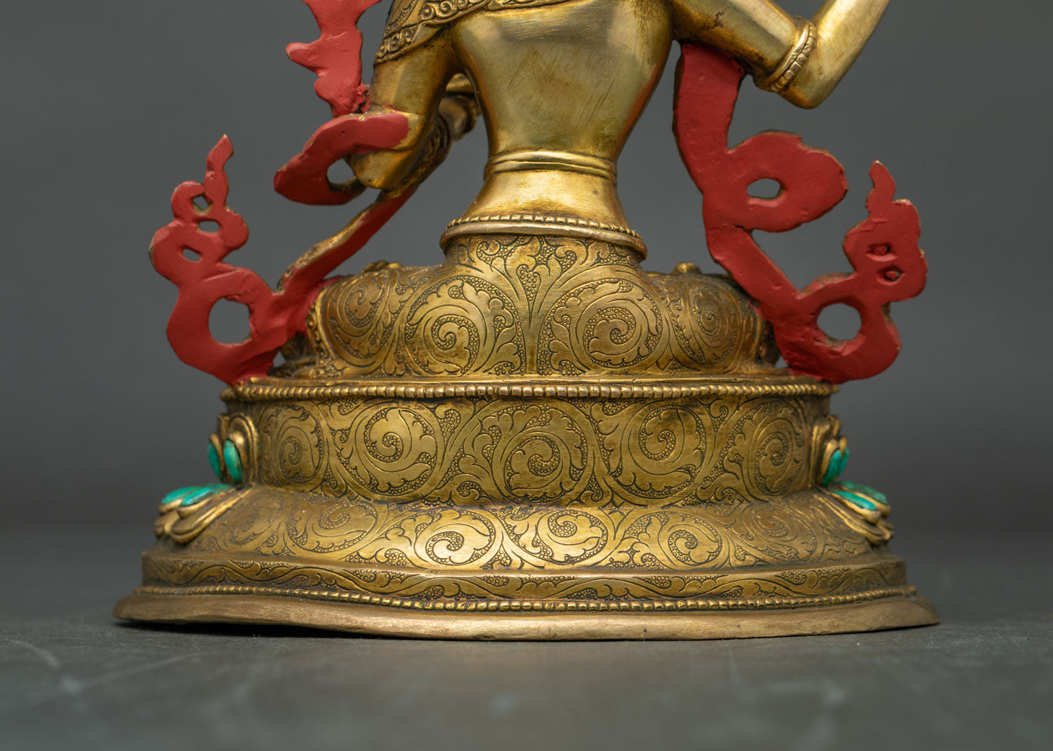 Elegant Manjushri Statue | Premium Collectible Buddhist Sculpture