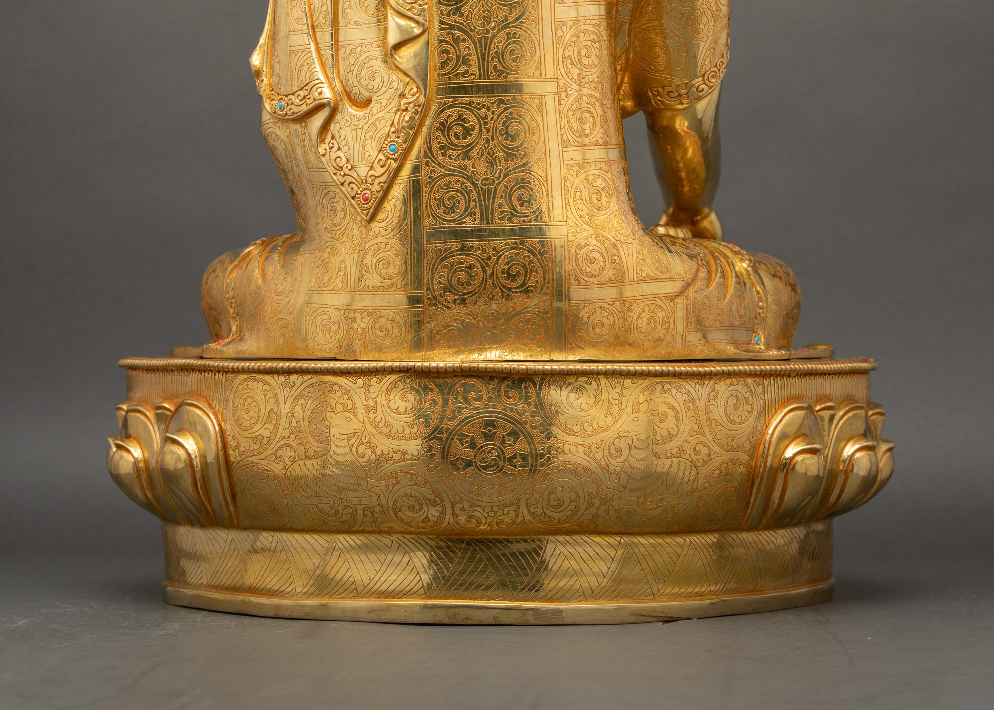 Handcrafted Shakyamuni Buddha Statue | Timeless Buddhist Sculpture