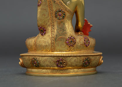 Medicine Buddha Statue |  Buddhist Healing Art from Nepal