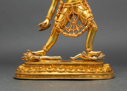 Dorje Naljorma Statue | Handcrafted Nepalese Goddess for Chöd & Energy