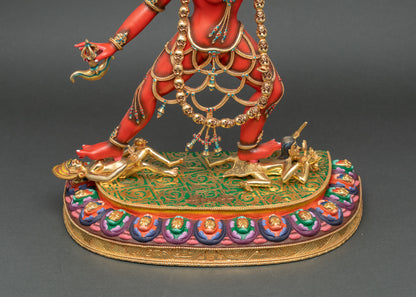 Dorje Naljorma Statue | Vibrant Tantric Buddhist Goddess Sculpture