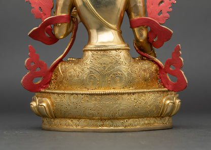 White Tara (Sgrol Dkar) Statue | Cultivate Compassion & Longevity Daily