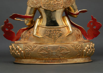 Vajrasattva Buddha Yab Yum Sculpture | Buddhist Karma Purification Icon