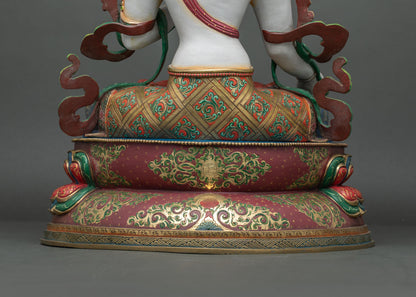 White Tara Statue