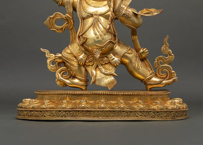 Vajrapani Statue | Wrathful Guardian of Buddhist Teachings