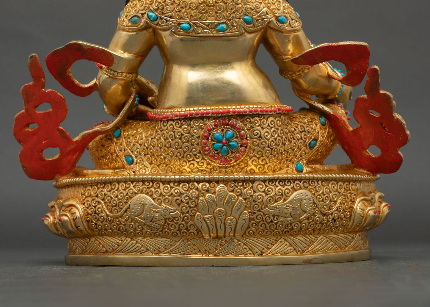 Dzambhala Statue | Buddhist Prosperity Deity Artwork