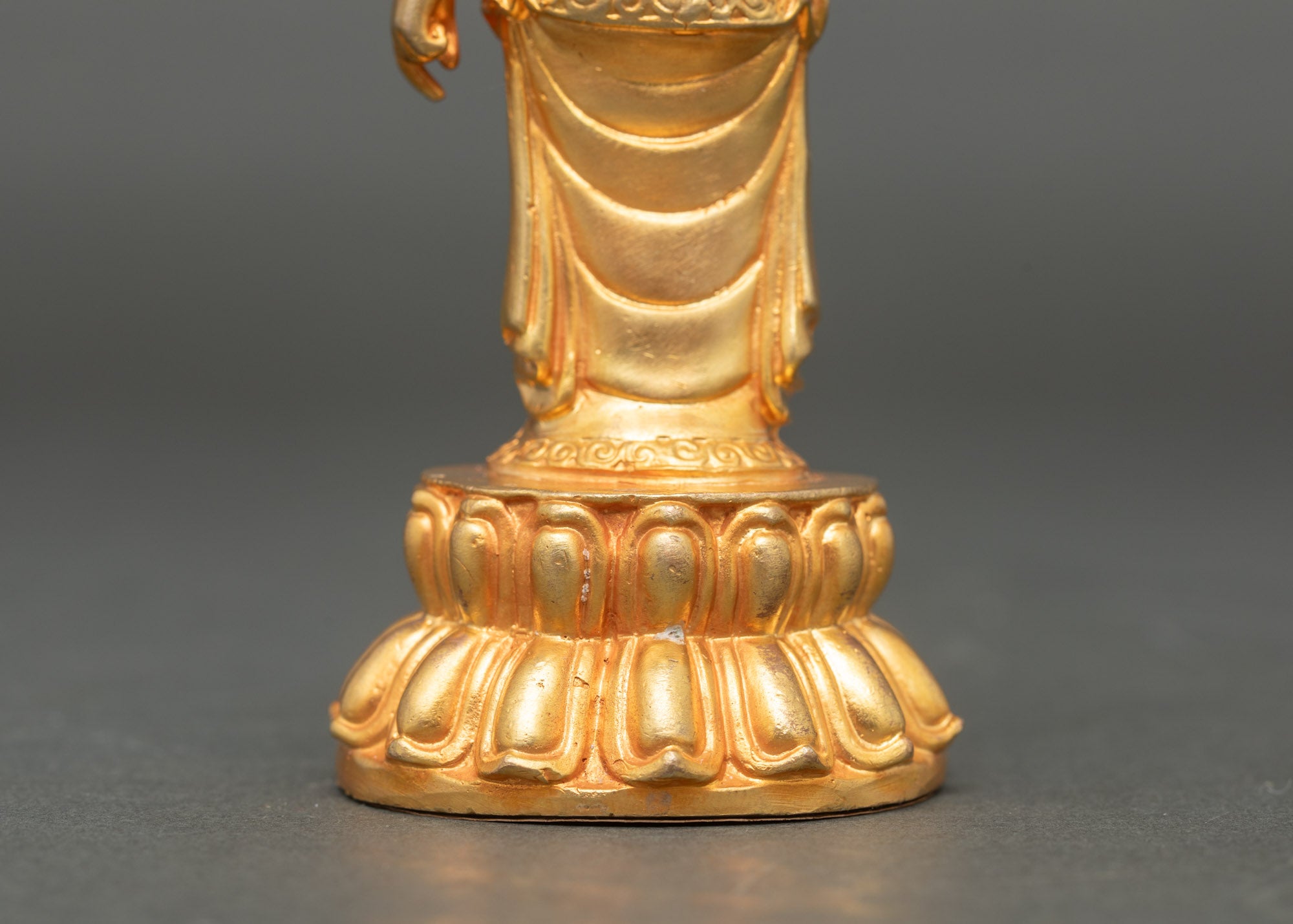 Handmade Little Buddha Figurine - Symbol of Peaceful Blessing