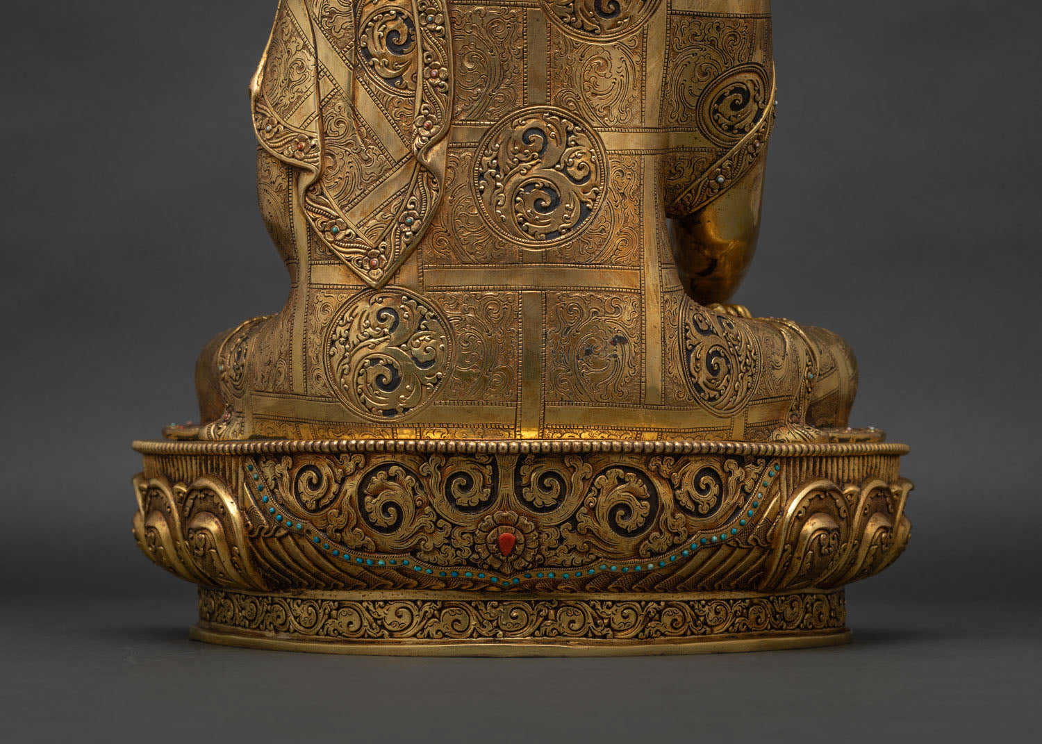 Shakyamuni Buddha Statue | Handcarved Copper Sculpture from Nepal