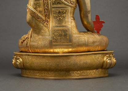 Medicine Buddha Statue | Traditional Himalayan Buddhist Artwork