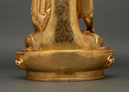 Shakyamuni Buddha Statue - Himalayan Sacred Artwork