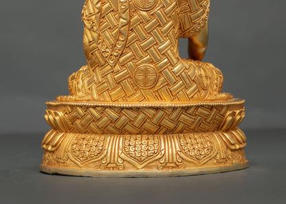Shakyamuni Buddha Statue | Lost Wax Casting Himalayan Art