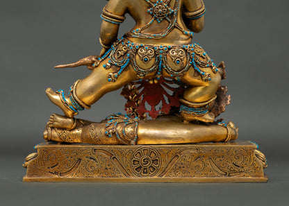 Black Dzambhala Statue
