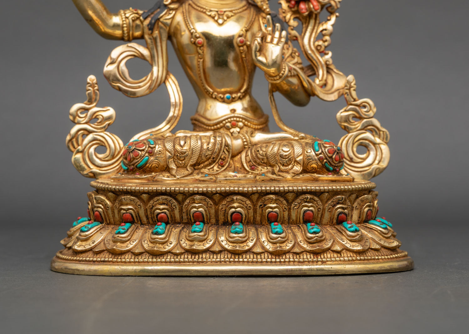 Manjushri Statue – Traditional Meditation and Spiritual Art