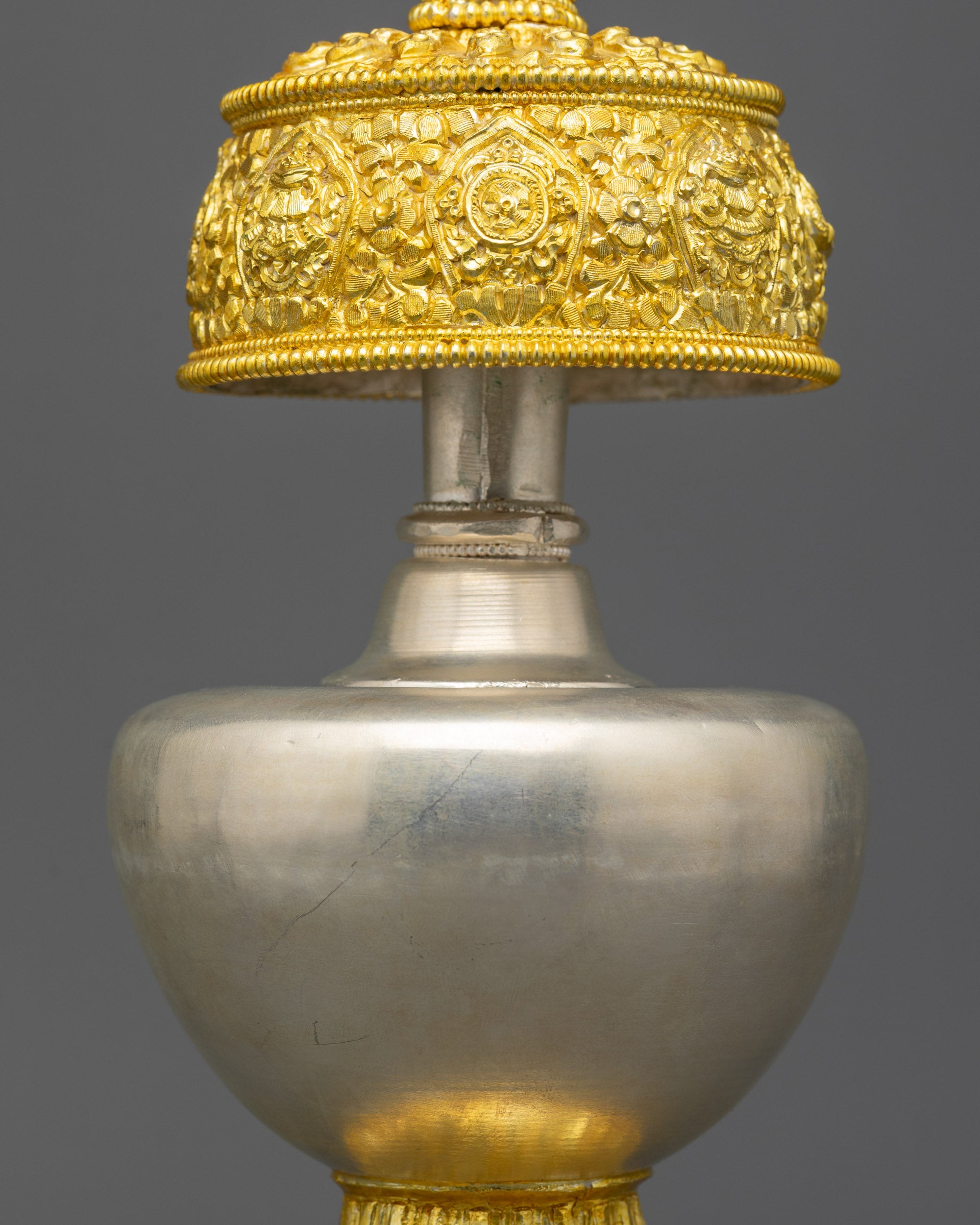 Handcrafted Che Bhumba Set | Sacred Himalayan Water Offering Vases