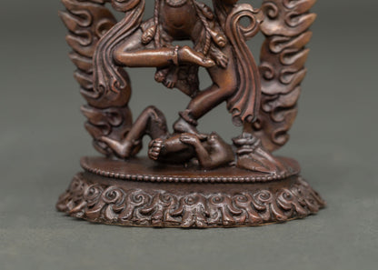 Simha Mukha Statue | Buddhist Lion-Faced Dakini Art