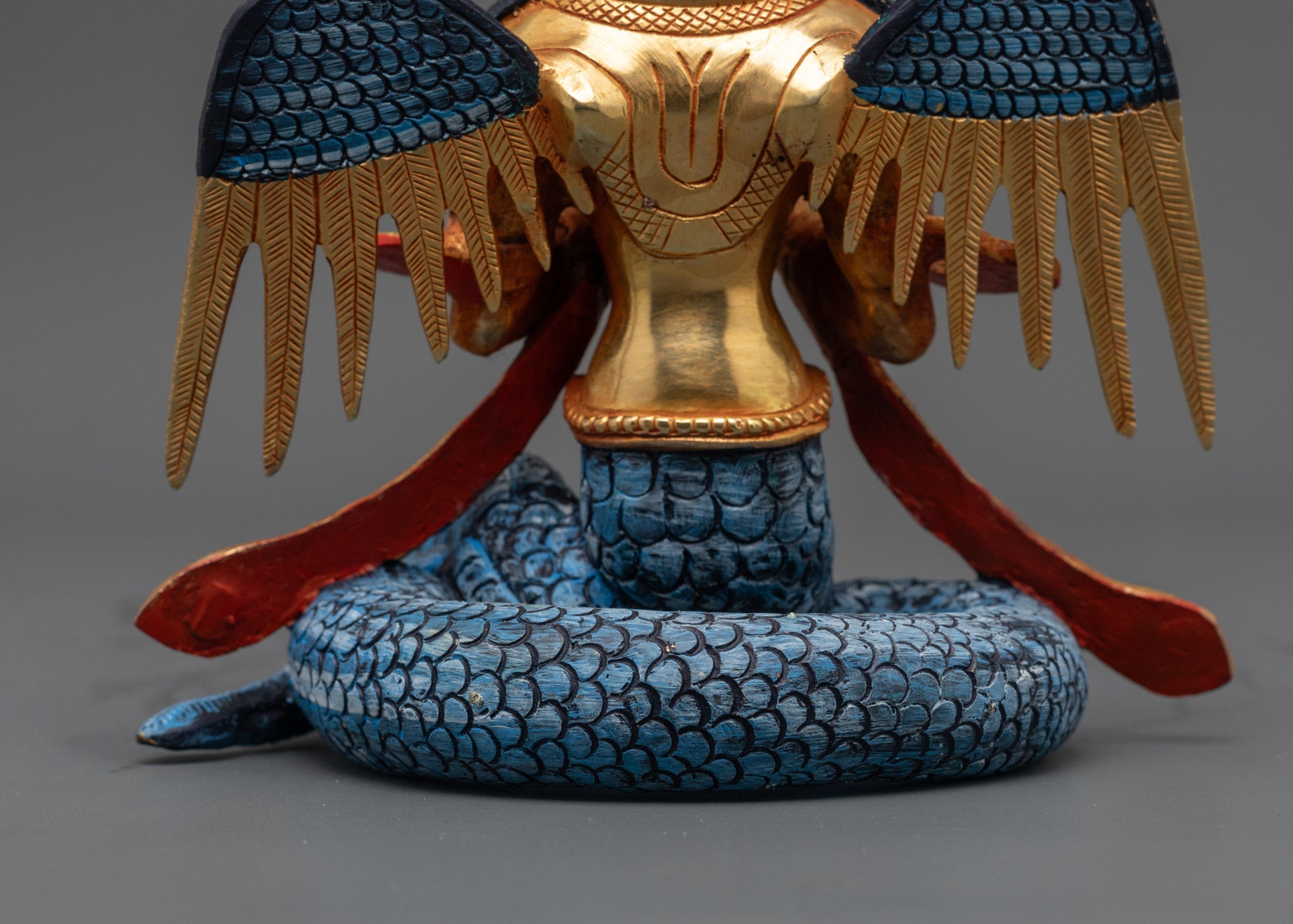 Exquisite Naga Kanya Sculpture | Spiritual Serpent Goddess Figurine