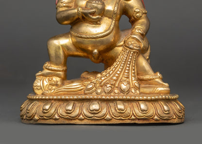 Black Dzambhala Statue