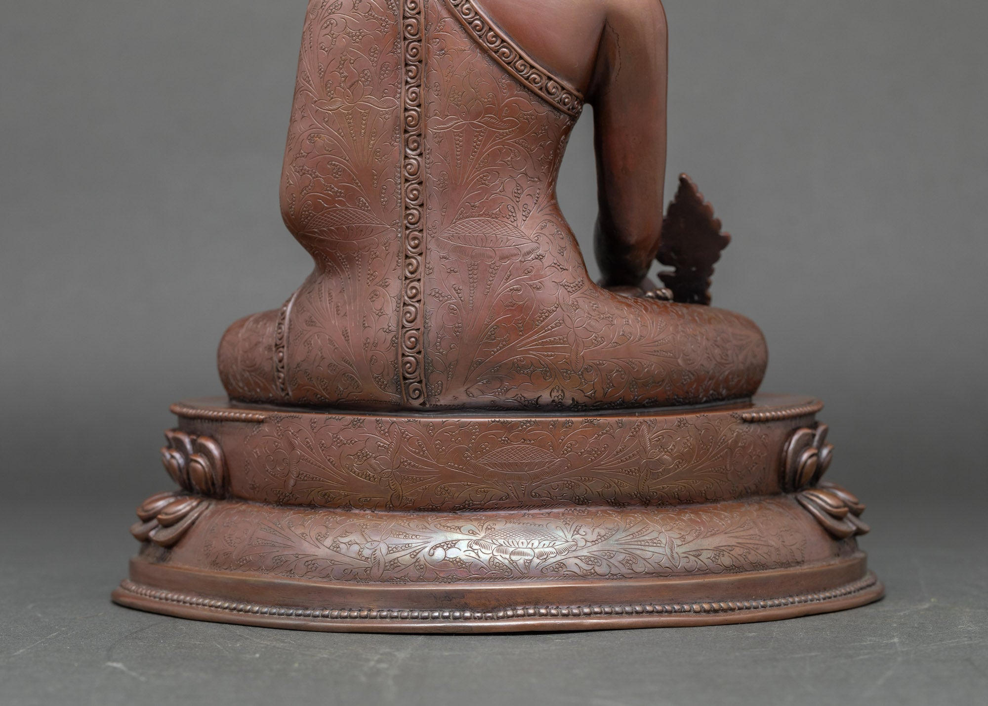 Sacred Medicine Buddha Figure | Oxidized Himalayan Art