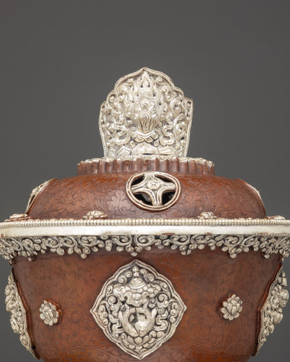 Ghee Butter Lamp for Spiritual Practice and Daily Ritual