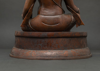 Oxidized Dzambhala Statue for Sale – Invoke Wealth & Prosperity