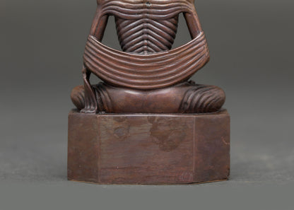 Fasting Buddha Statue